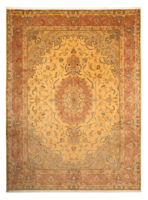 Persisk matta - Tabriz - Royal - 398 x 306 cm - guld