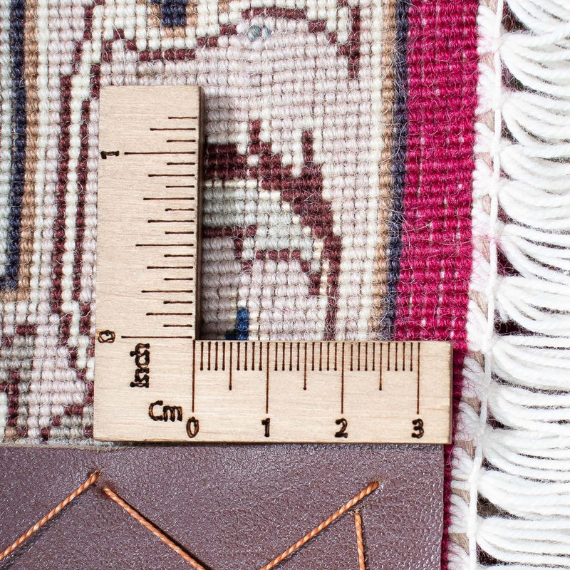 Persisk matta - Tabriz - Royal - 307 x 204 cm - mörkröd