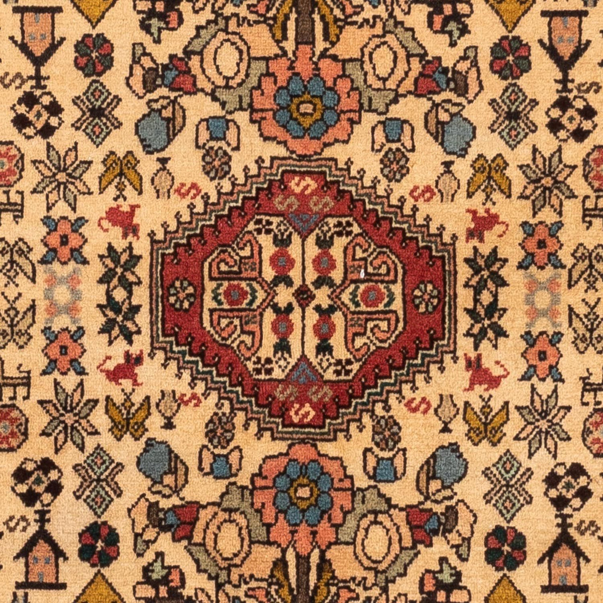 Persisk matta - Nomadic - 157 x 102 cm - ljusröd