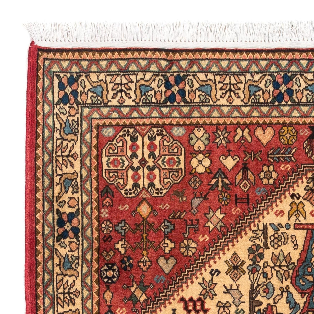 Persisk matta - Nomadic - 157 x 102 cm - ljusröd