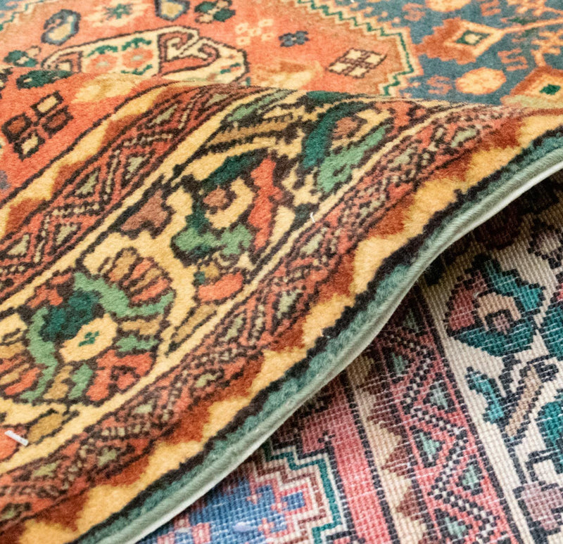 Persisk matta - Nomadic - 200 x 153 cm - ljusröd