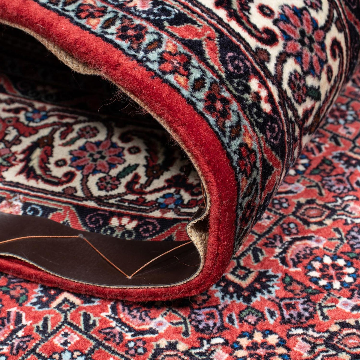 Persisk matta - Bijar - 220 x 134 cm - ljusröd