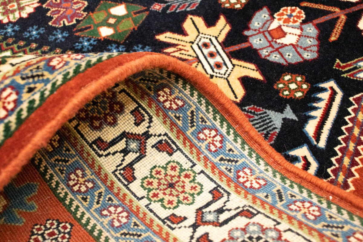 Persisk matta - Nomadic - 154 x 107 cm - mörkblå