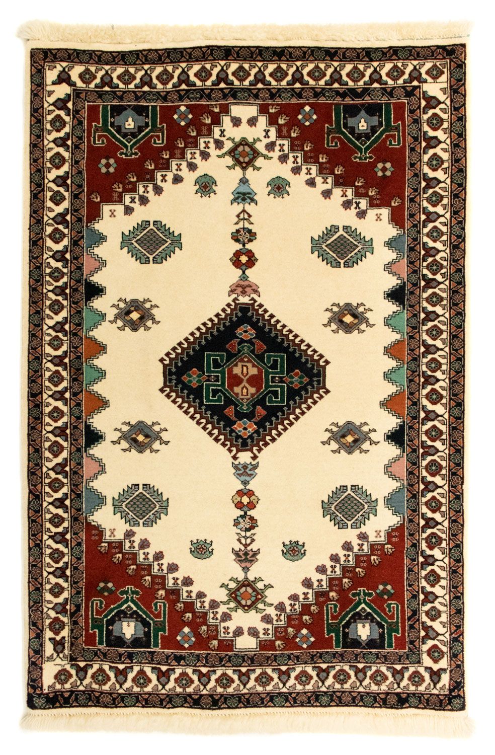 Persisk matta - Nomadic - 121 x 81 cm - beige
