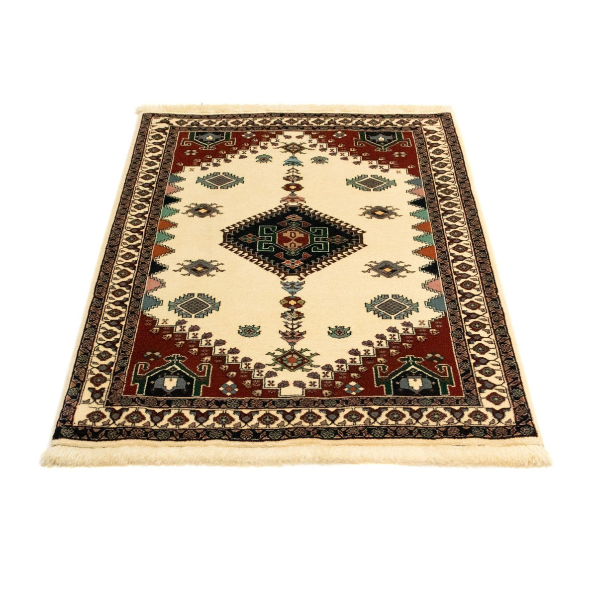 Persisk matta - Nomadic - 121 x 81 cm - beige