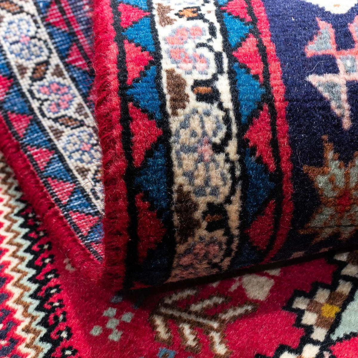 Persisk matta - Nomadic - 150 x 97 cm - röd