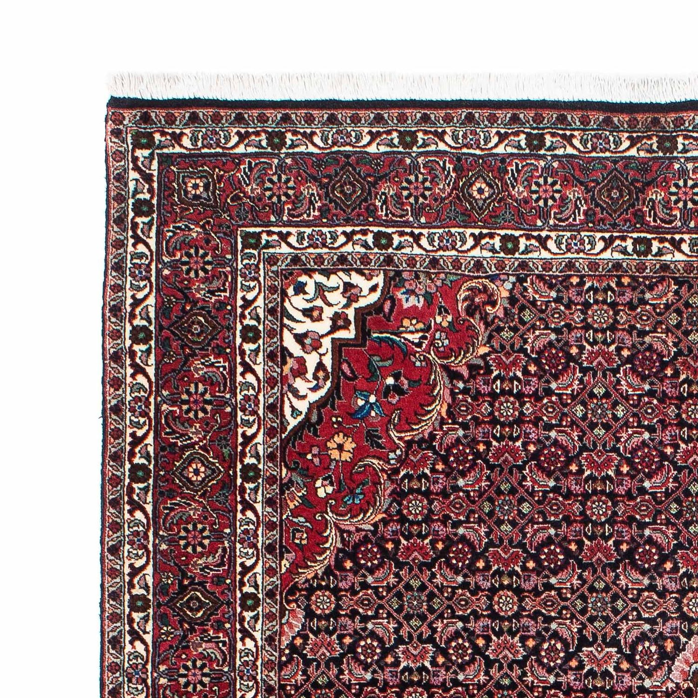 Persisk matta - Bijar - 214 x 133 cm - röd