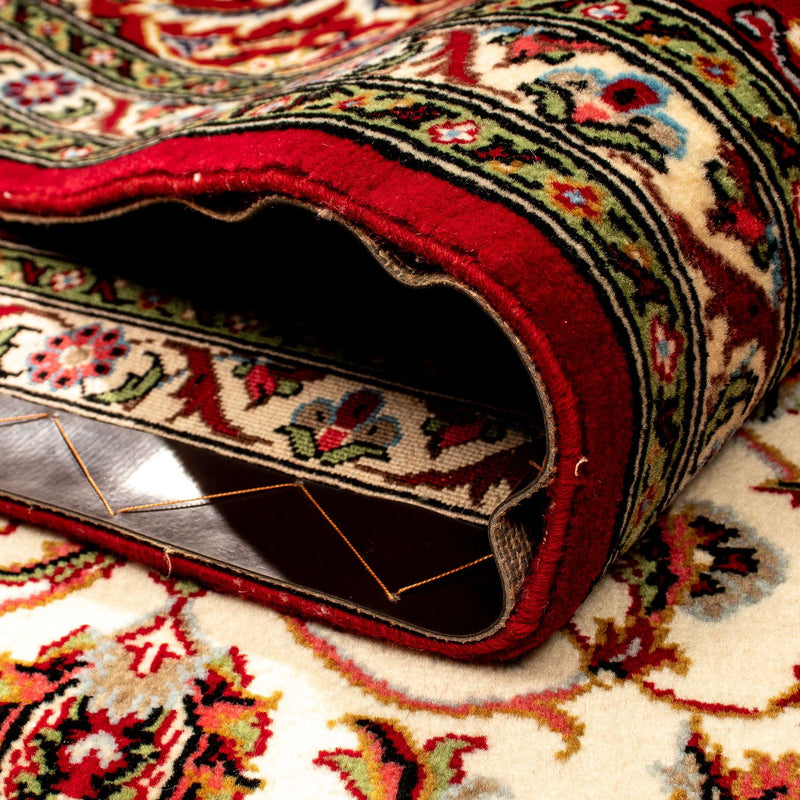 Persisk matta - Ghom - 358 x 244 cm - mörkröd