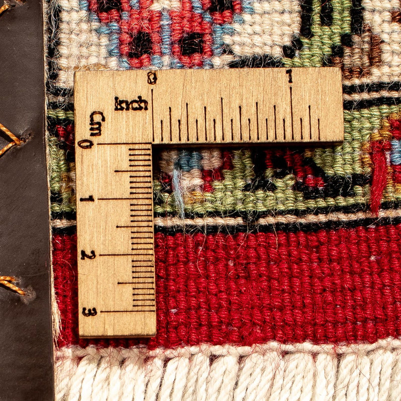 Persisk matta - Ghom - 358 x 244 cm - mörkröd