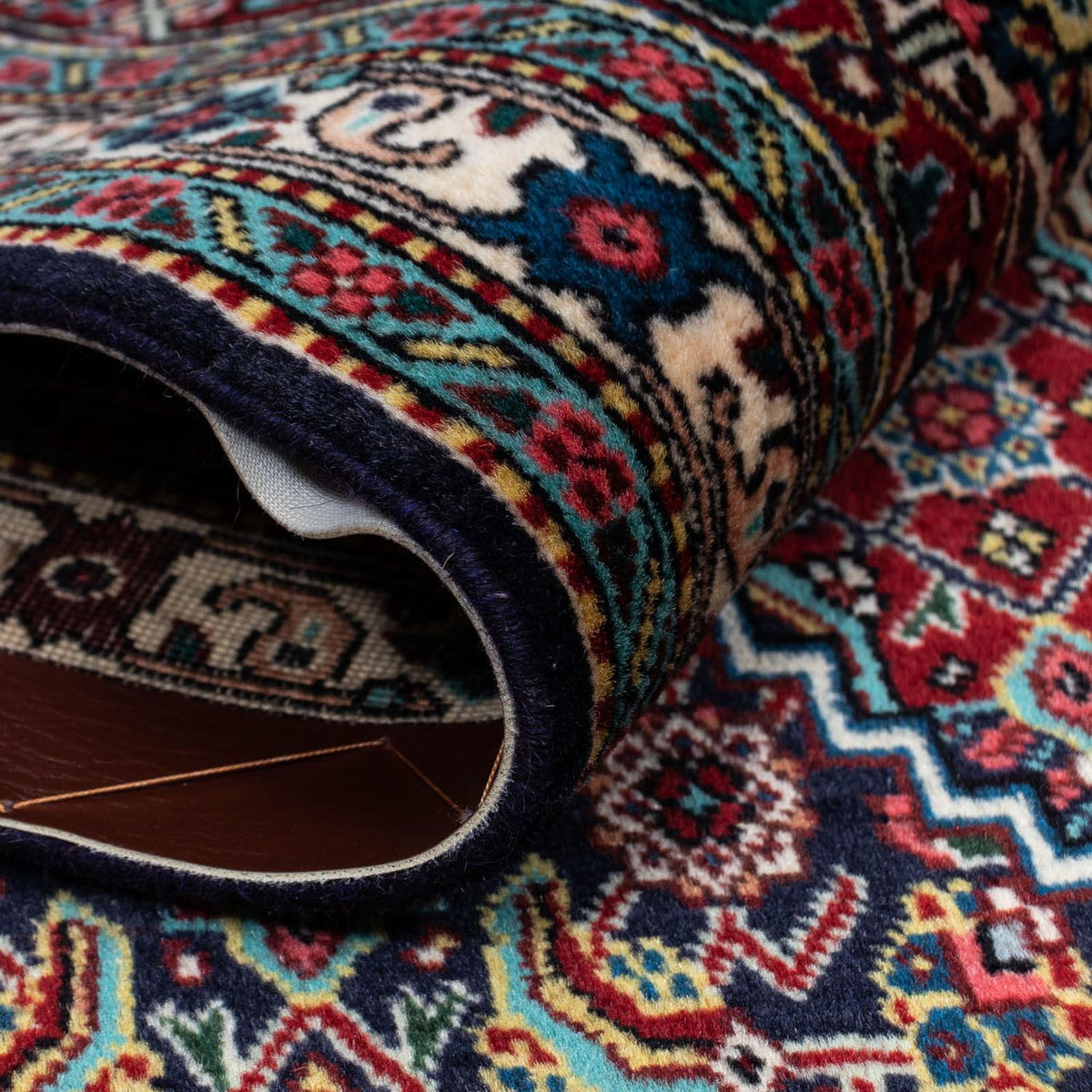 Persisk matta - Tabriz - Royal - 300 x 197 cm - mörkblå