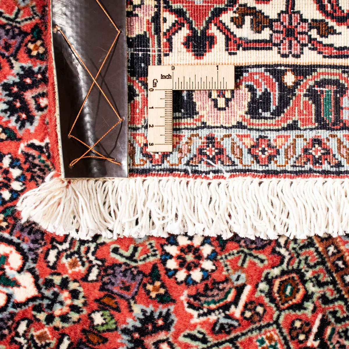 Persisk matta - Bijar - 227 x 171 cm - ljusröd