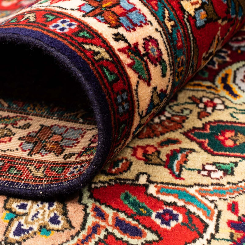 Persisk matta - Tabriz - 395 x 297 cm - ljusröd