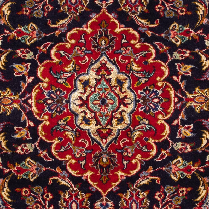 Persiska mattor - Keshan - 116 x 78 cm - mörkblå