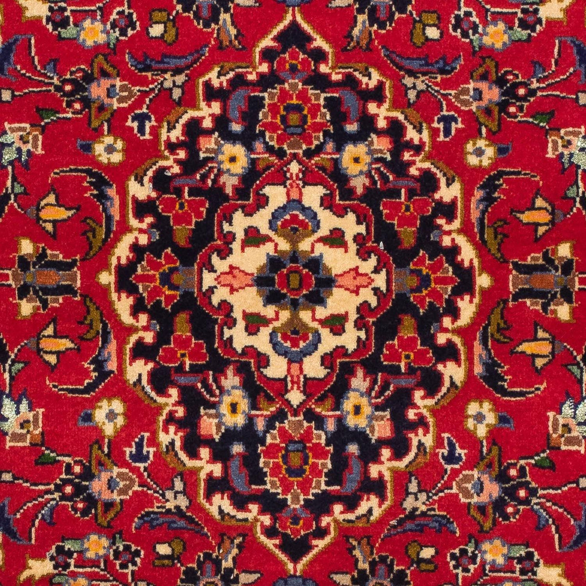 Persiska mattor - Keshan - 129 x 70 cm - röd