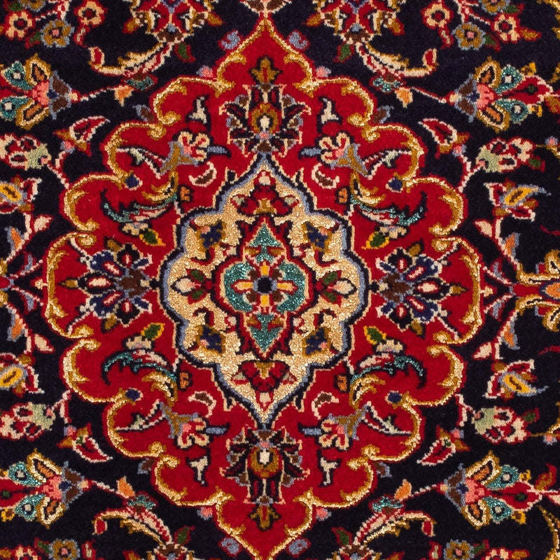 Persiska mattor - Keshan - 118 x 77 cm - mörkblå