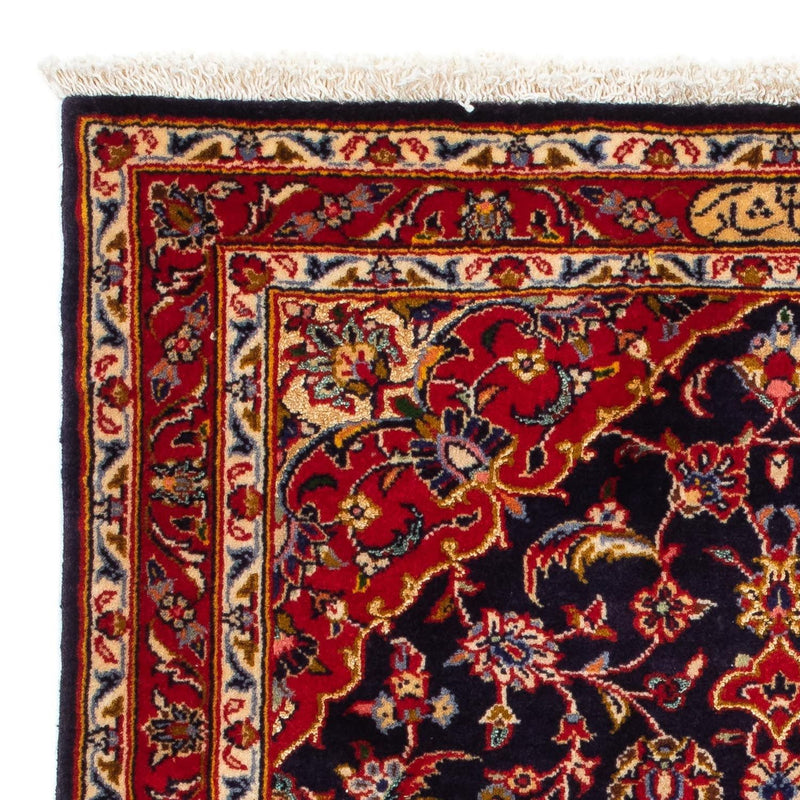 Persiska mattor - Keshan - 121 x 79 cm - mörkblå