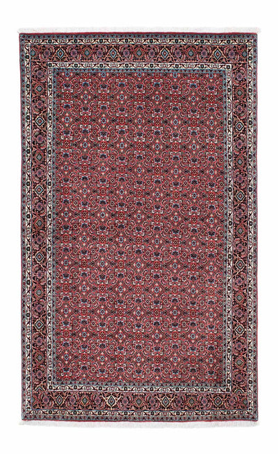 Bidjar Mattan 133x213cm - Persisk matta - ljusröd