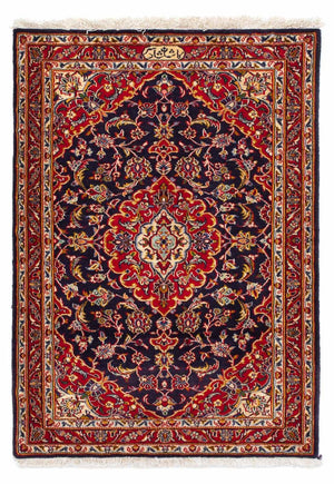 Persiska mattor - Keshan - 113 x 78 cm - mörkblå