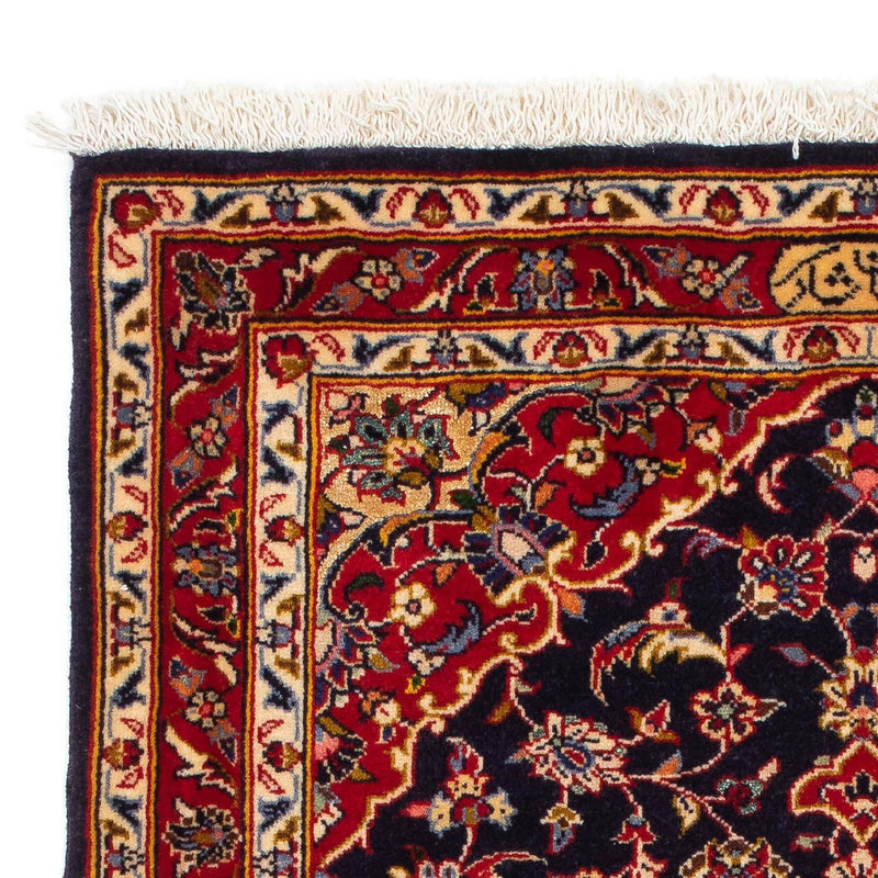 Persiska mattor - Keshan - 119 x 80 cm - mörkblå