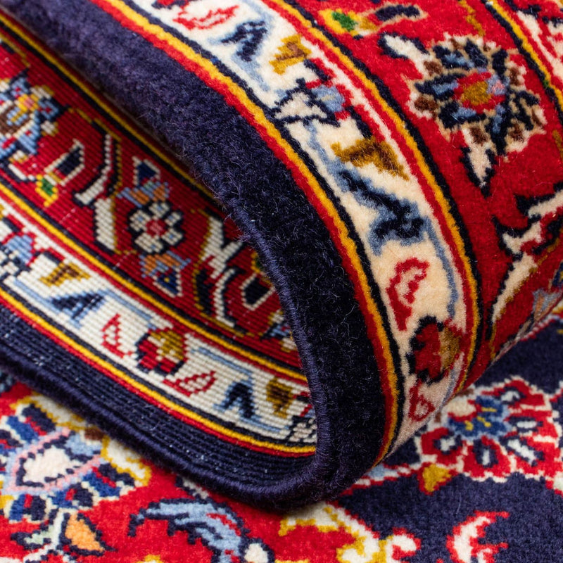 Persiska mattor - Keshan - 119 x 80 cm - mörkblå