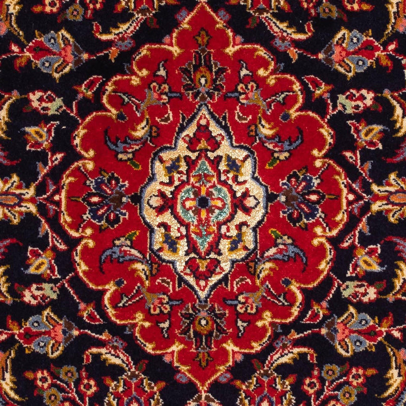 Persiska mattor - Keshan - 116 x 80 cm - mörkblå