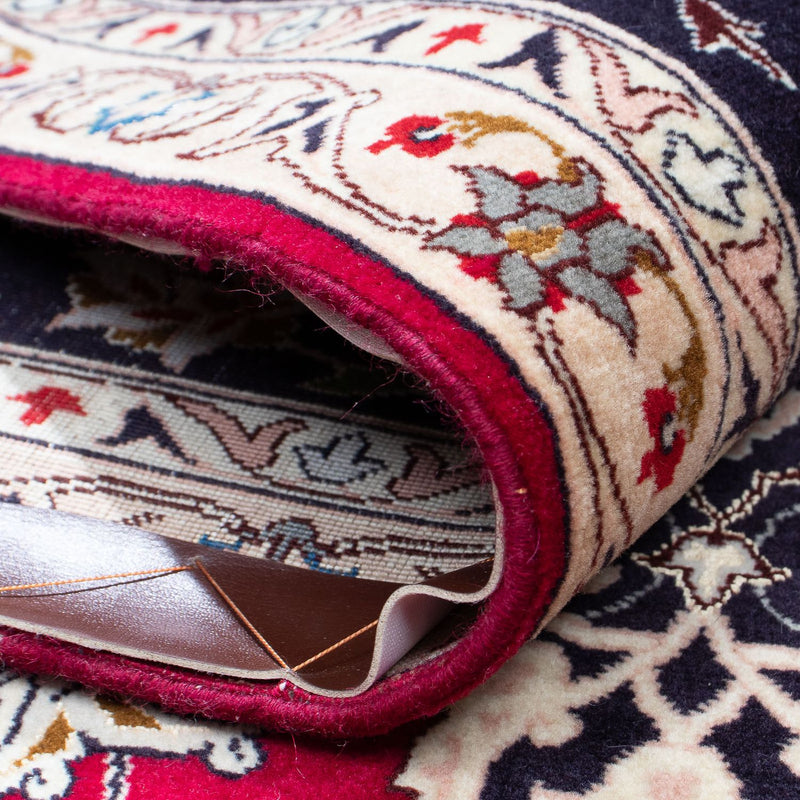 Persisk matta - Tabriz - Royal - 318 x 205 cm - mörkröd