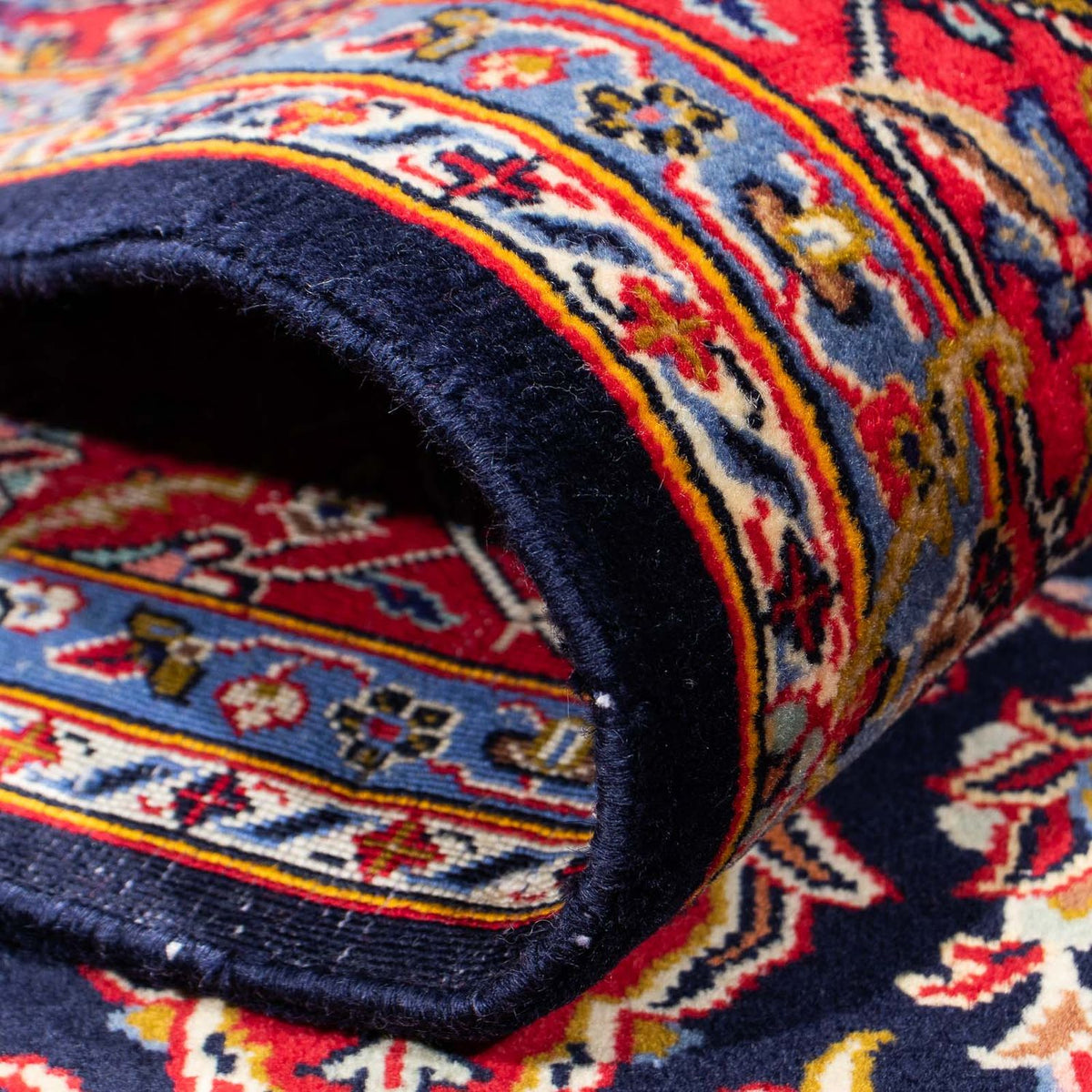 Persiska mattor - Keshan - 220 x 144 cm - röd