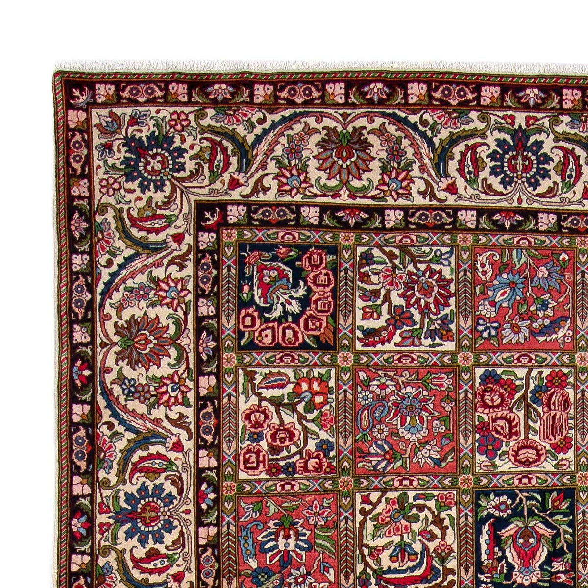 Persisk matta - Nomadic - 355 x 260 cm - mörkblå