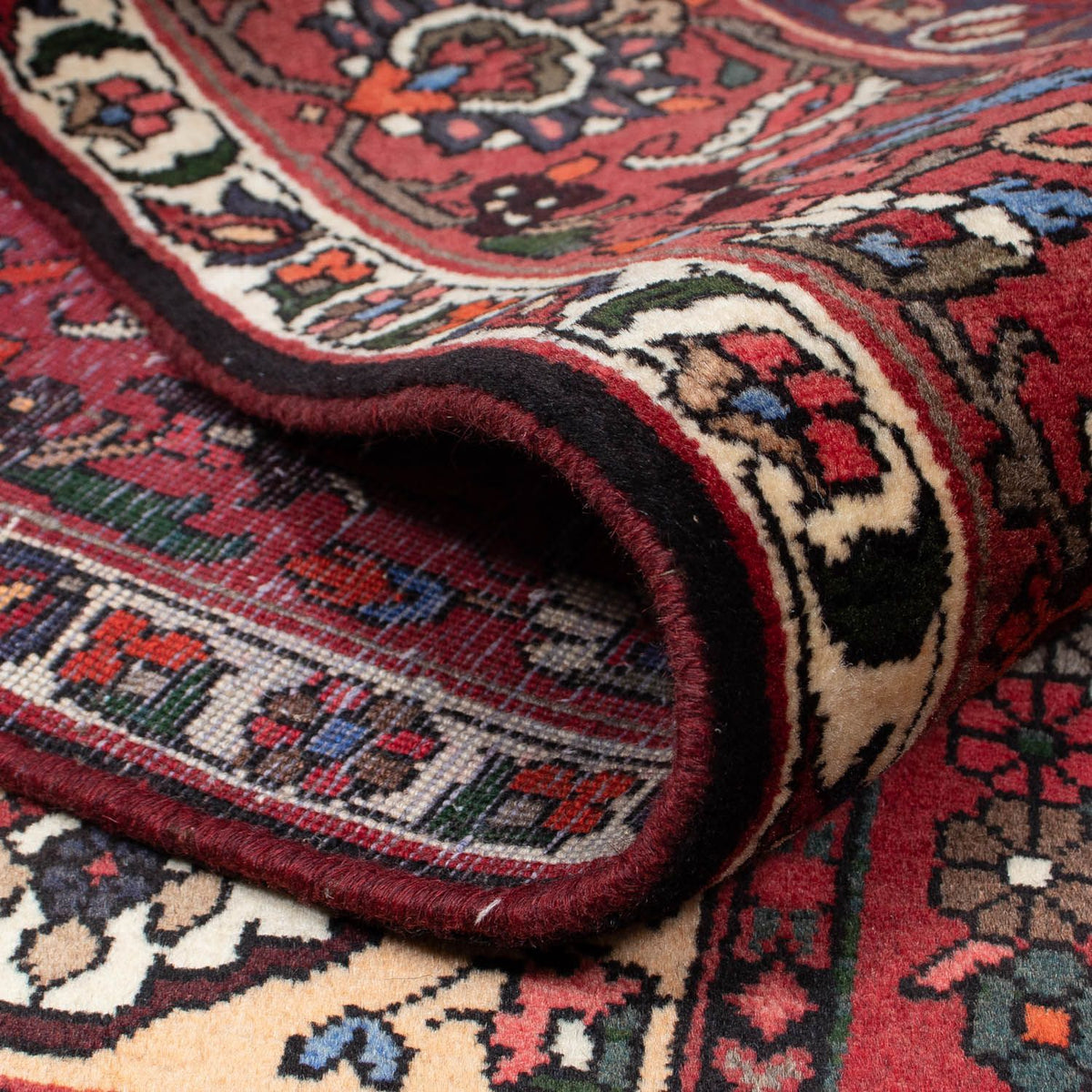 Persisk matta - Nomadic - 310 x 210 cm - mörkröd