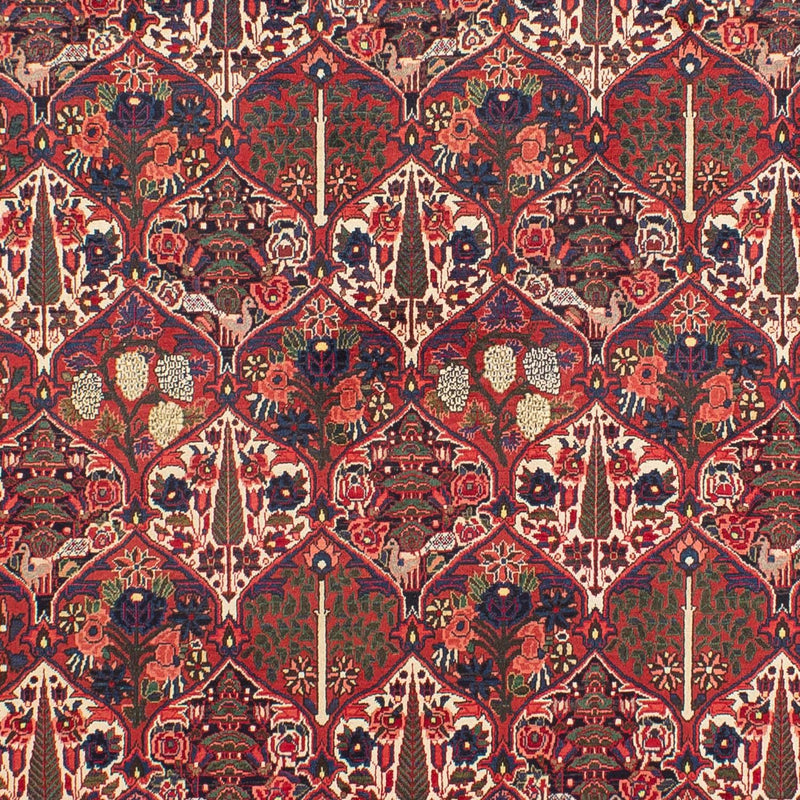 Persisk matta - Nomadic - 323 x 210 cm - mörkröd