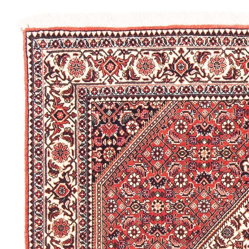 Persisk matta - Bijar kvadrat  - 112 x 100 cm - röd