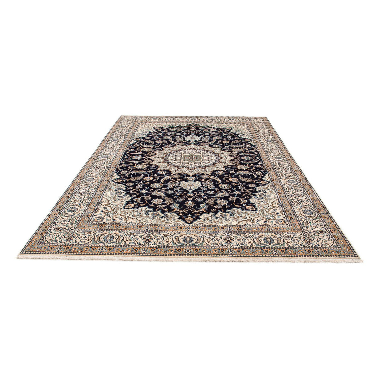 Persisk matta - Nain - Premium - 296 x 200 cm - mörkblå