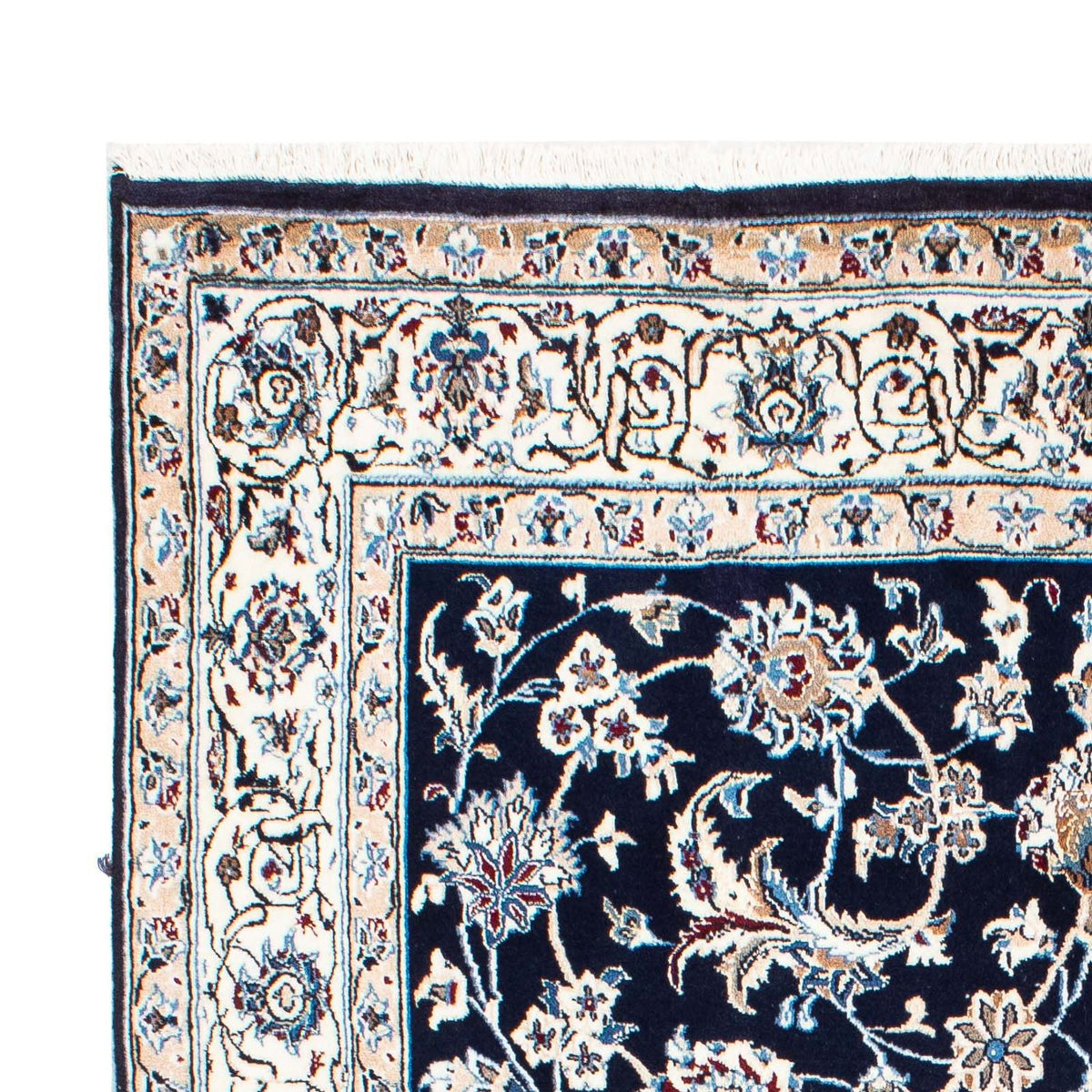 Persisk matta - Nain - Royal - 228 x 155 cm - mörkblå