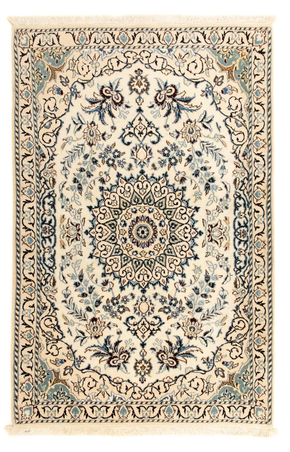 Persisk matta - Nain - Royal - 132 x 85 cm - beige