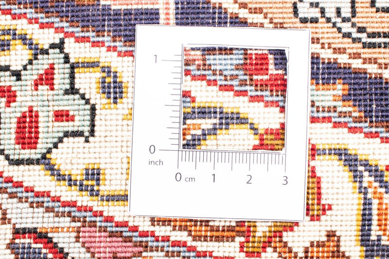 Persisk matta - Tabriz - Royal runt  - 240 x 240 cm - mörkblå