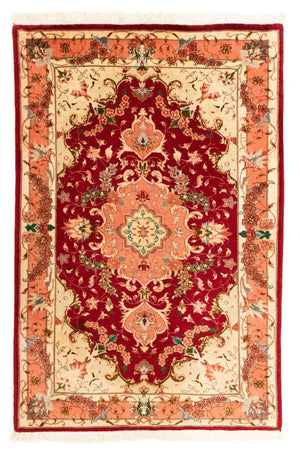 Persisk matta - Tabriz - Royal - 113 x 78 cm - röd