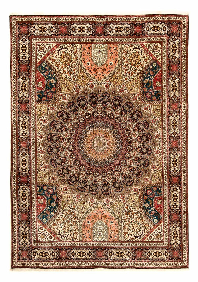 Persisk matta - Tabriz - Royal - 360 x 260 cm - flerfärgad