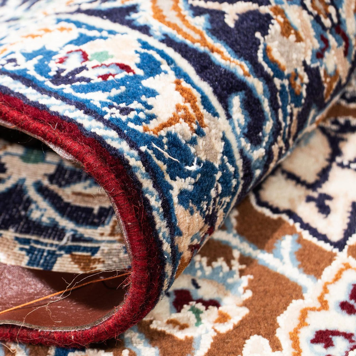 Persisk matta - Nain - Royal - 253 x 150 cm - mörkblå