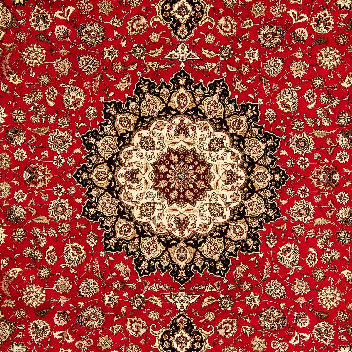 Persisk matta - Tabriz - Royal - 358 x 250 cm - röd