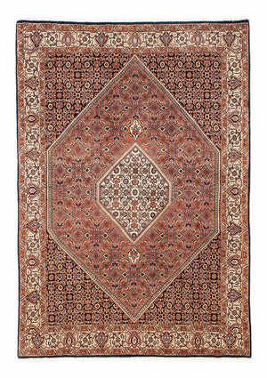 Persisk matta - Bijar - 242 x 165 cm - ljusröd