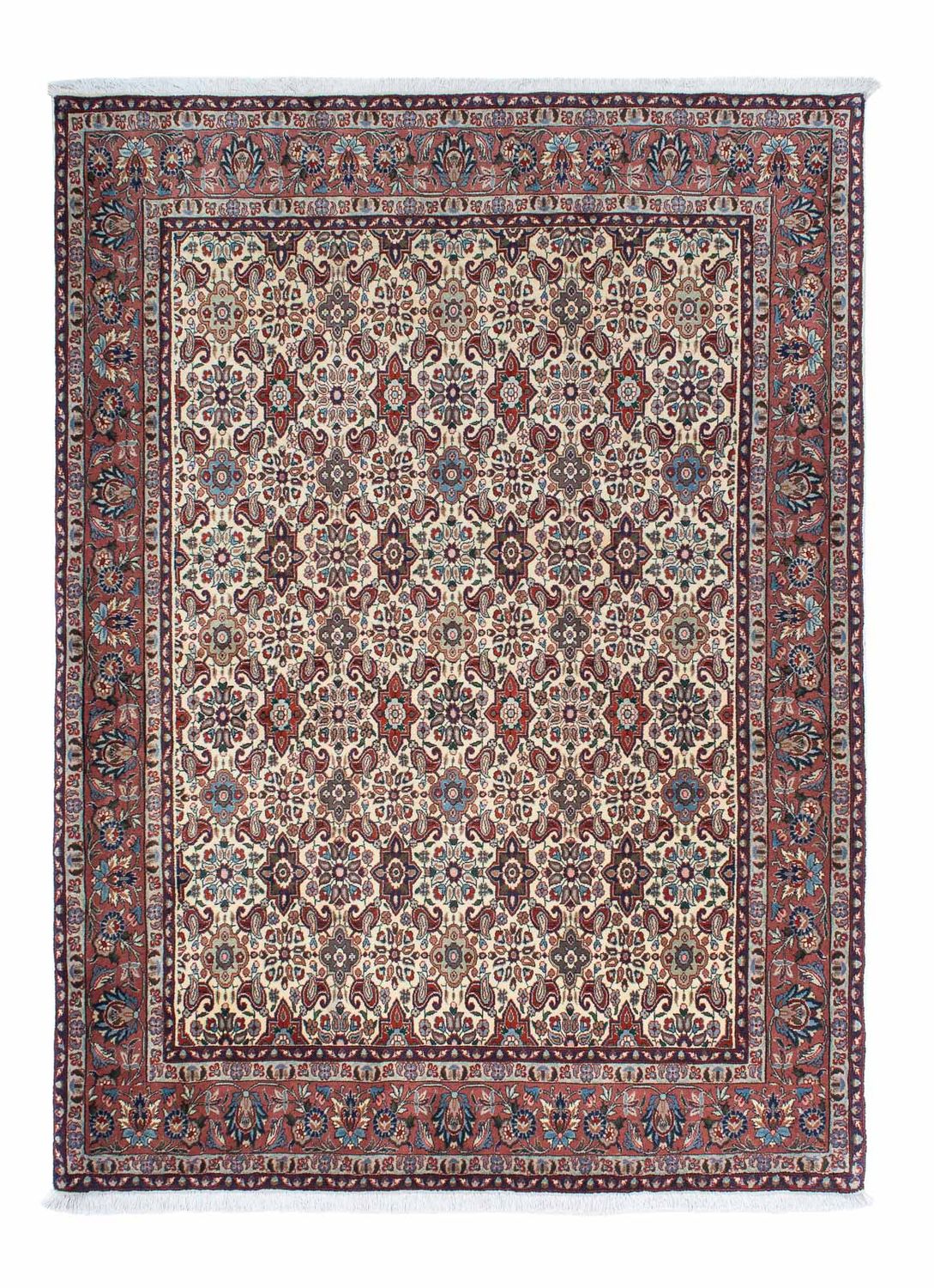 Persisk matta - Bijar - 195 x 148 cm - beige