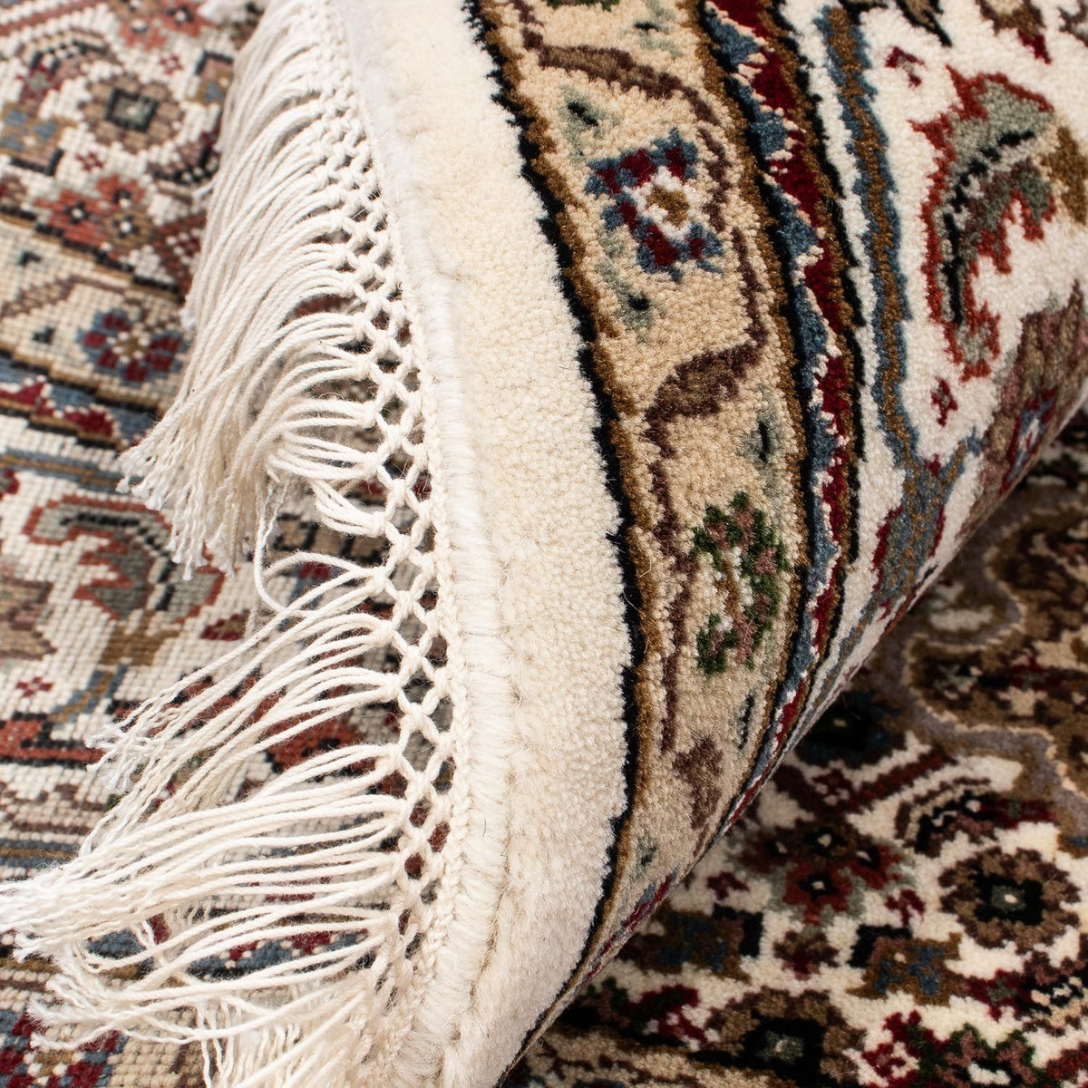 Persisk matta - Tabriz runt  - 148 x 147 cm - flerfärgad