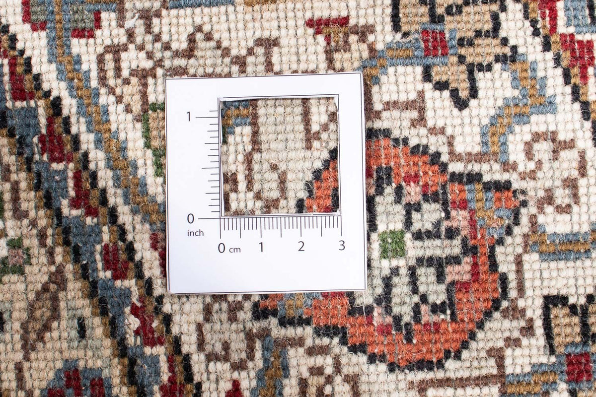 Persisk matta - Tabriz runt  - 148 x 147 cm - flerfärgad