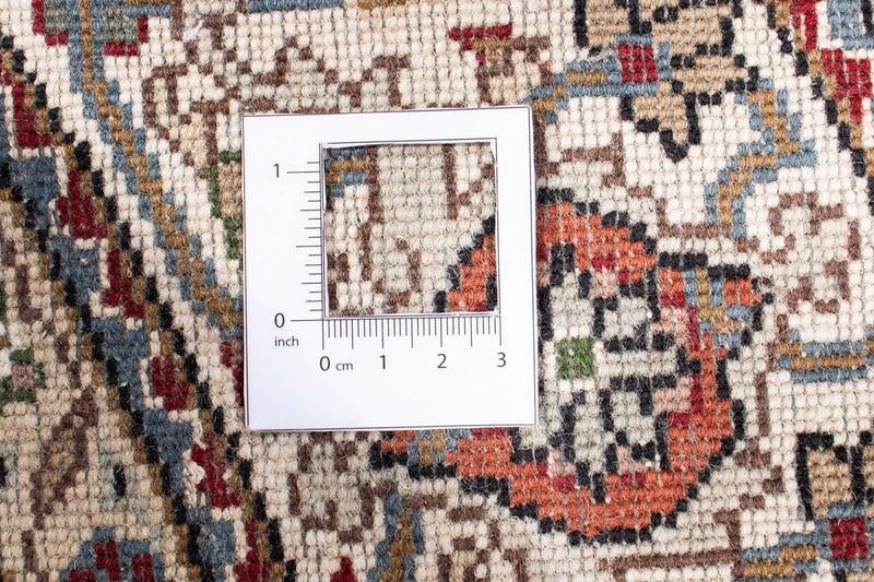 Persisk matta - Tabriz runt  - 148 x 147 cm - flerfärgad