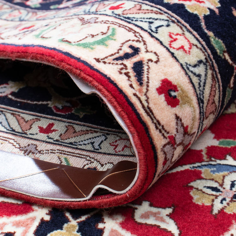 Persisk matta - Tabriz - Royal - 302 x 203 cm - mörkröd