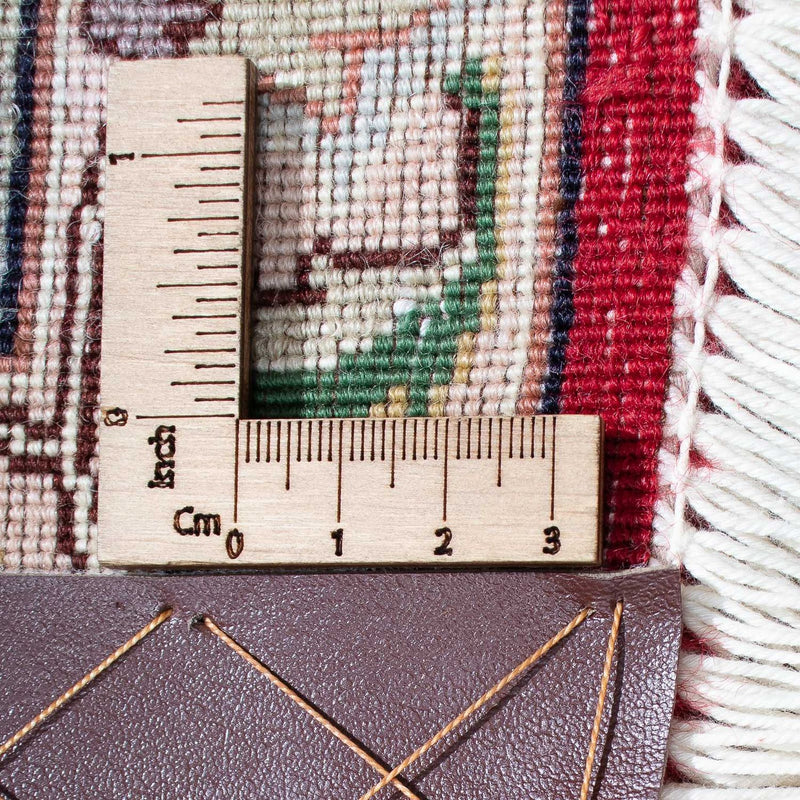 Persisk matta - Tabriz - Royal - 302 x 203 cm - mörkröd