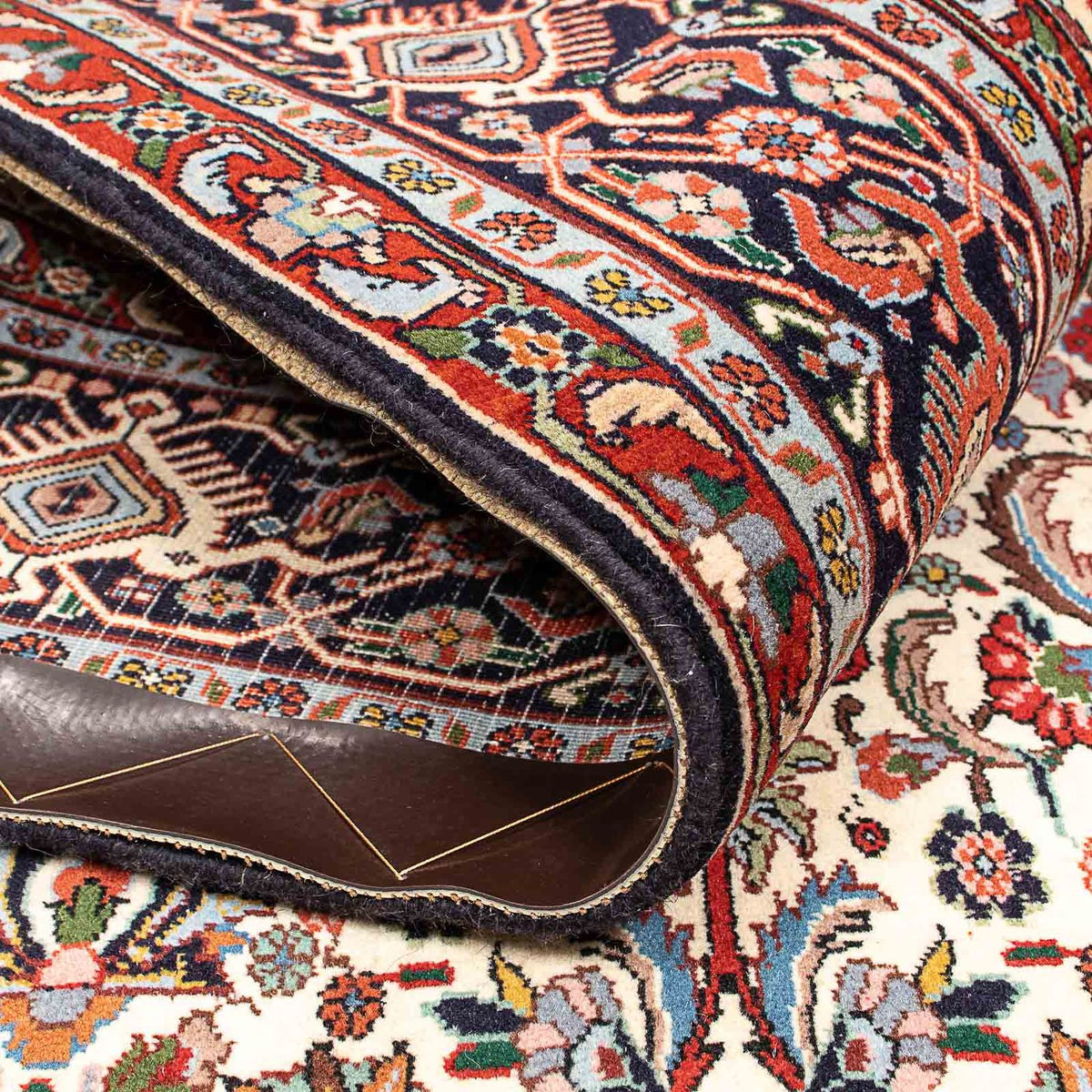 Persisk matta - Bijar - 202 x 150 cm - beige