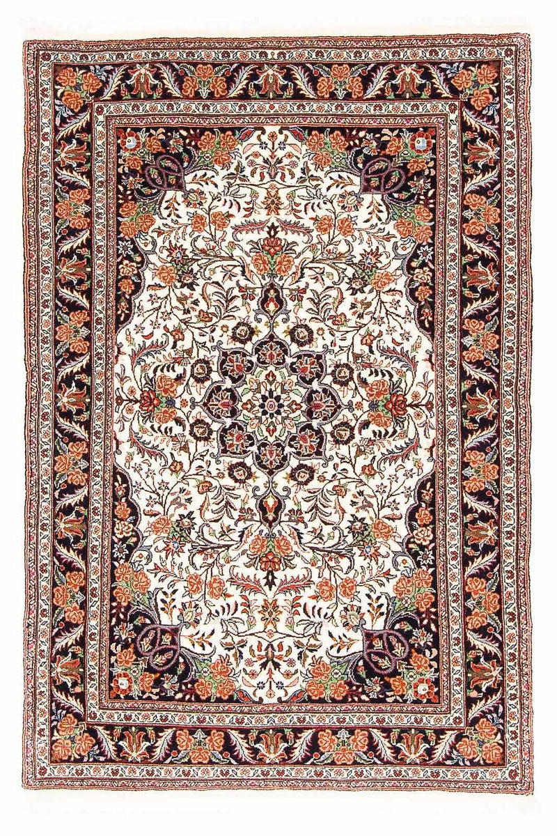 Persisk matta - Bijar - 161 x 112 cm - beige