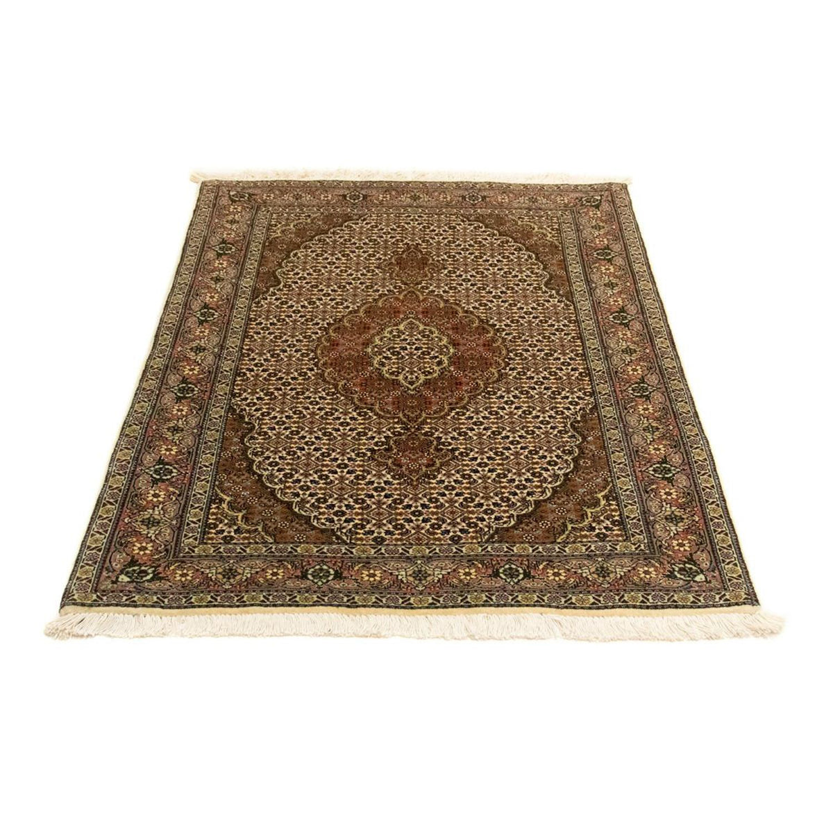 Persisk matta - Tabriz - Royal - 113 x 84 cm - beige