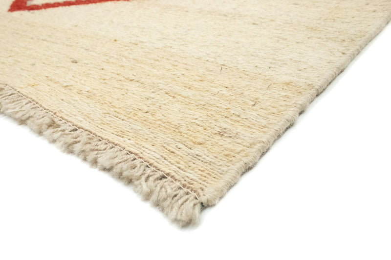 Gabbeh-matta - persisk - 186 x 125 cm - beige